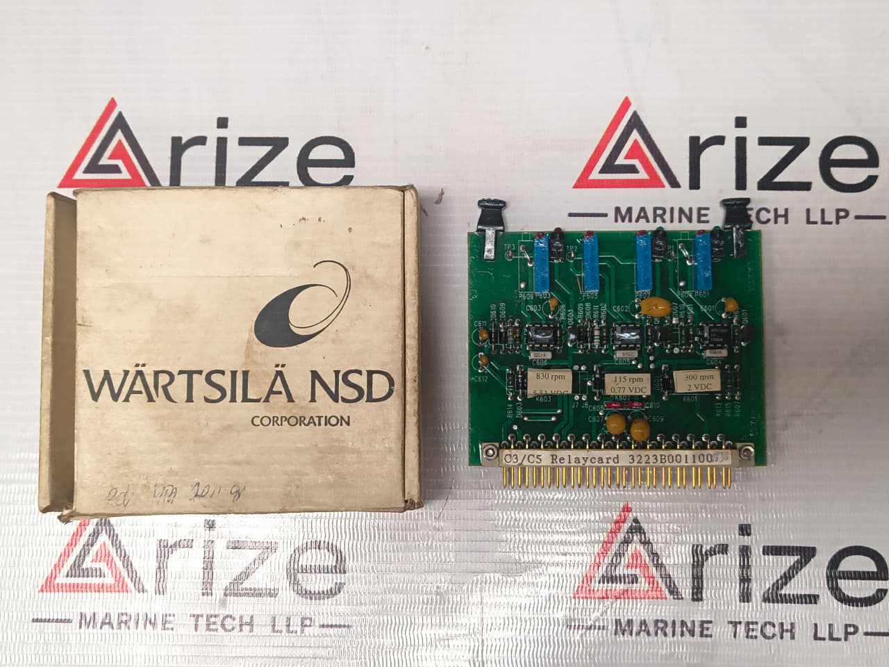 WARTSILA C3/C5 RELAY CARD 3223B001100 NEW